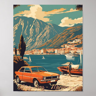 Kotor Bay, Montenegro Poster
