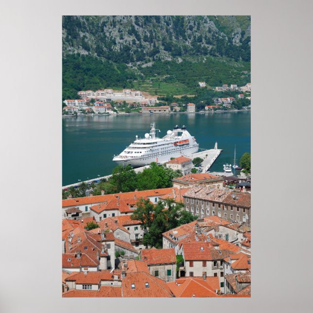 Kotor in Montenegro Poster (Front)