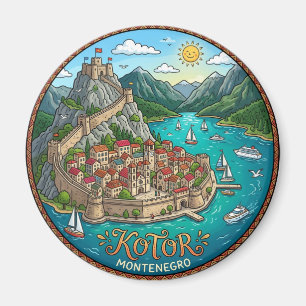 Kotor Montenegro Magnet