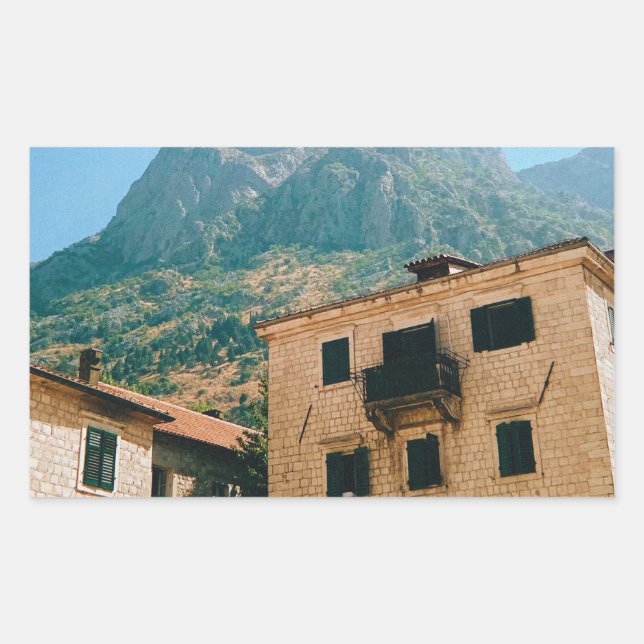 Kotor - Montenegro  Rectangular Sticker (Front)