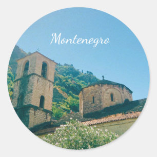 Kotor, Montenegro - Travel Souvenir Classic Round Sticker