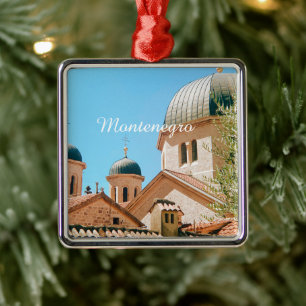 Kotor, Montenegro travel souvenir Metal Tree Decoration