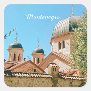 Kotor, Montenegro travel souvenir Square Sticker