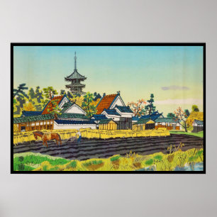 Kotozuka Eiichi, Yakushi Temple and the Vicinity Poster