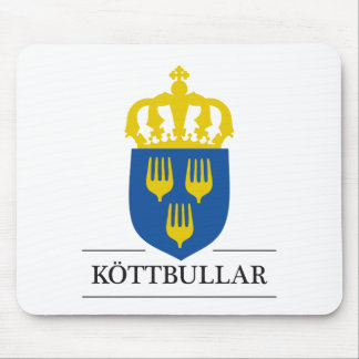 Köttbullar - mat från Sverige Mouse Mat