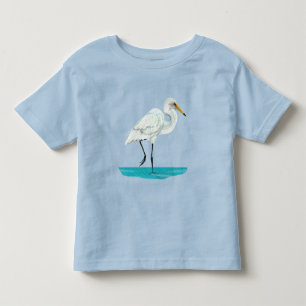 Kotuku White heron Toddler T-Shirt