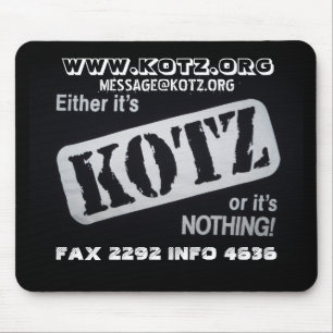 kotz or nada mouse mat