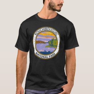 Kouchibouguac National Park Travel Vintage Badge T-Shirt