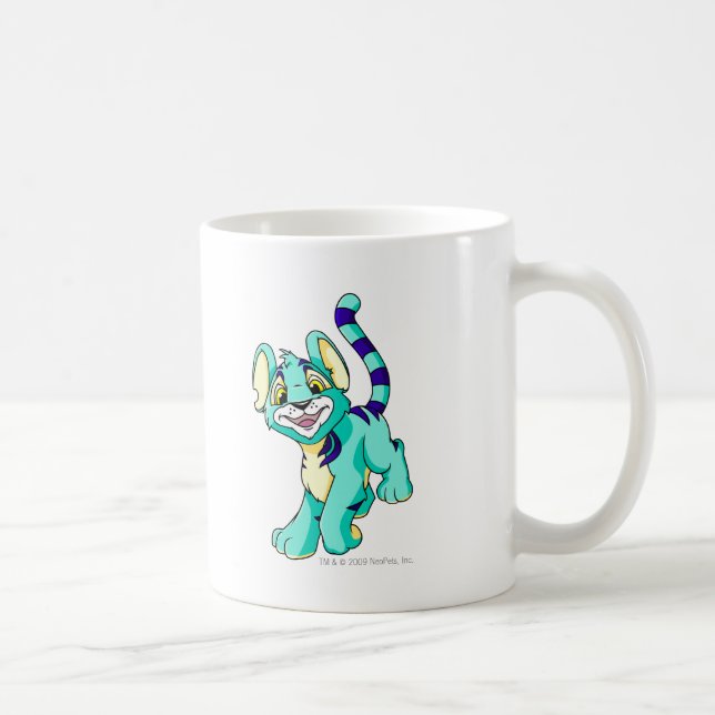 Kougra Blue Coffee Mug (Right)