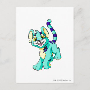 Kougra Blue Postcard
