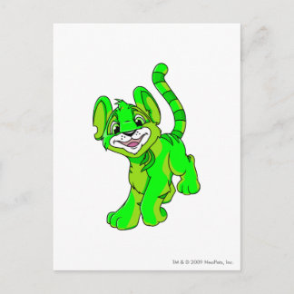 Kougra Glowing Postcard