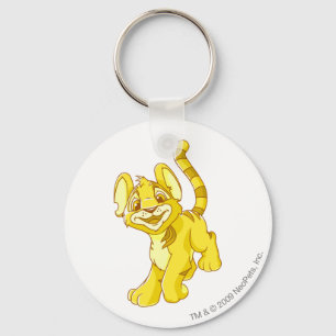 Kougra Gold Key Ring