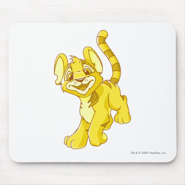 Kougra Gold Mouse Mat (Front)