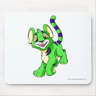 Kougra Green Mouse Mat
