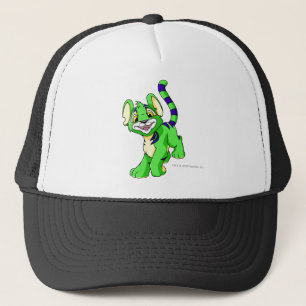 Kougra Green Trucker Hat