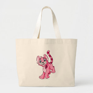 Kougra Pink Large Tote Bag