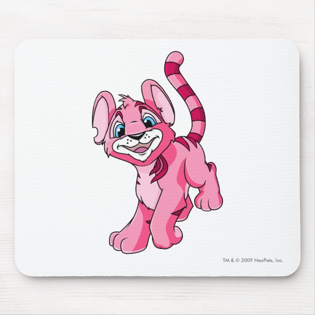 Kougra Pink Mouse Mat (Front)