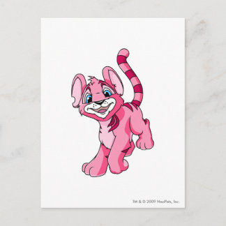 Kougra Pink Postcard