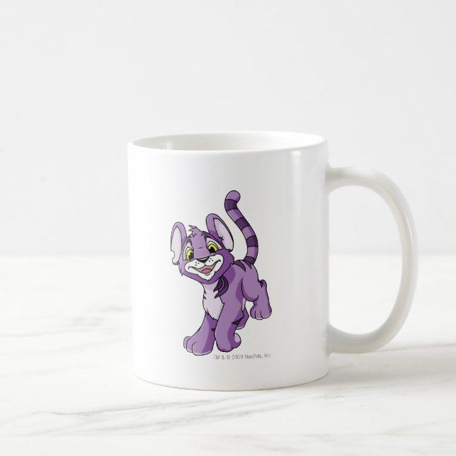 Kougra Purple Coffee Mug (Right)