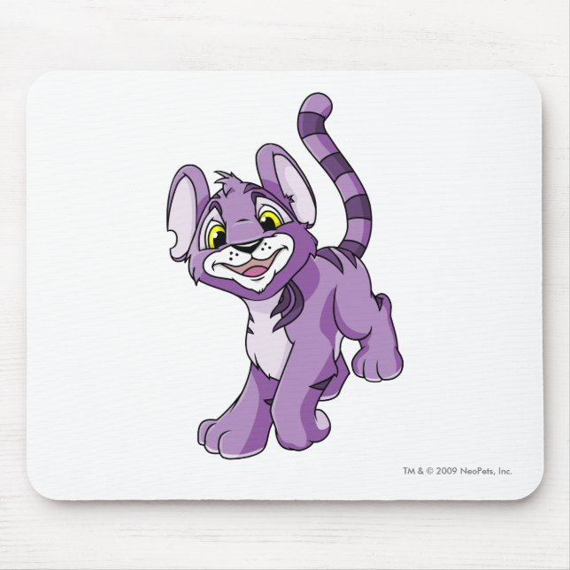 Kougra Purple Mouse Mat (Front)