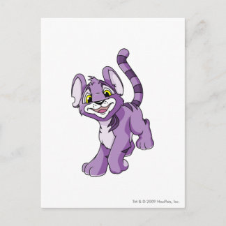 Kougra Purple Postcard