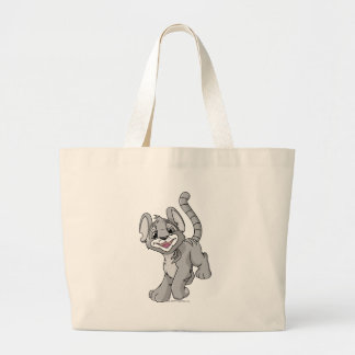 Kougra Silver Large Tote Bag