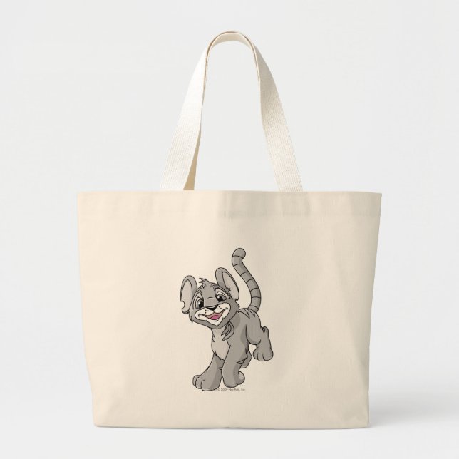 Kougra Silver Large Tote Bag (Front)