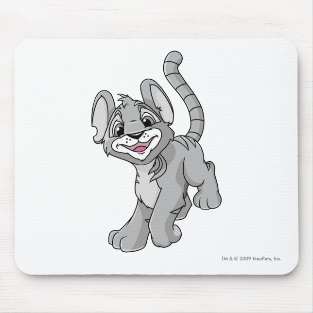 Kougra Silver Mouse Mat (Front)