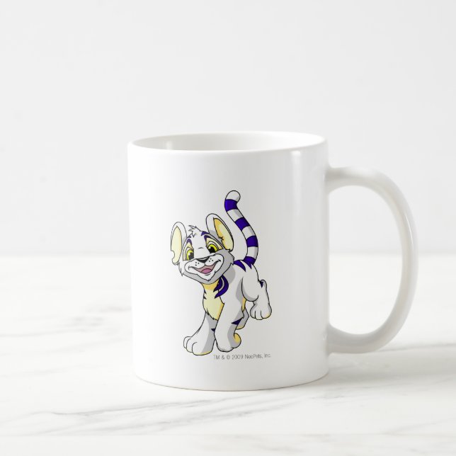 Kougra White Coffee Mug (Right)