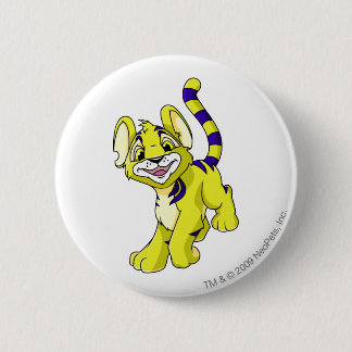 Kougra Yellow 6 Cm Round Badge