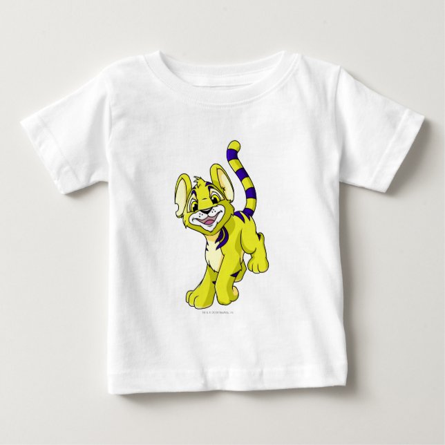 Kougra Yellow Baby T-Shirt (Front)