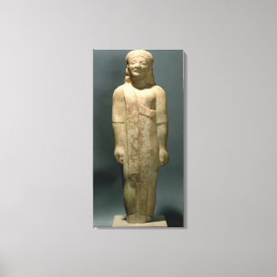 Kouros Dionysermos, Greek, Archaic Period, c.600 B Canvas Print