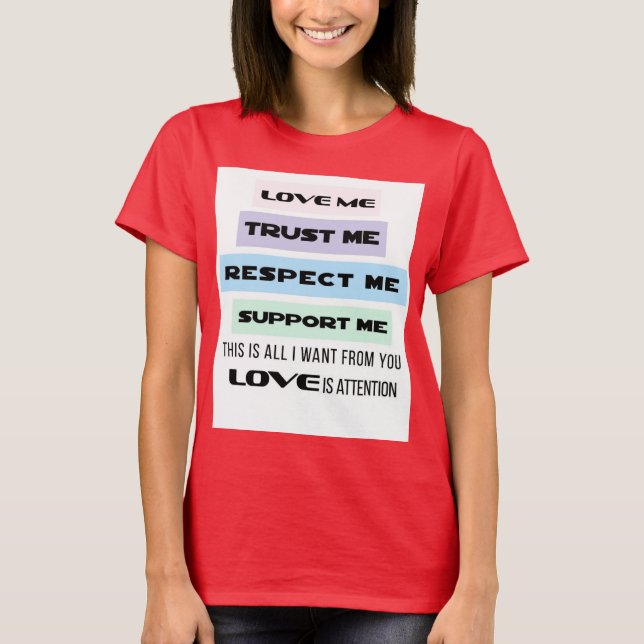 Kourtney Kardashian shirt/Respected T-Shirt (Front)