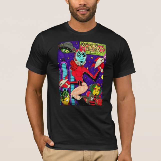Kousin Freaky Space T-Shirt (Front)