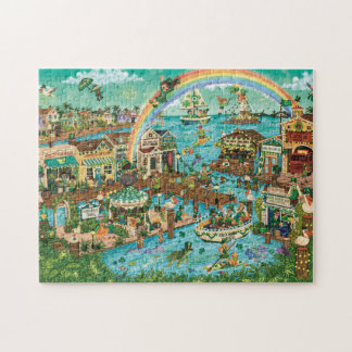 Kouta Kerplop Keys Saint Patrick's Day Celebration Jigsaw Puzzle