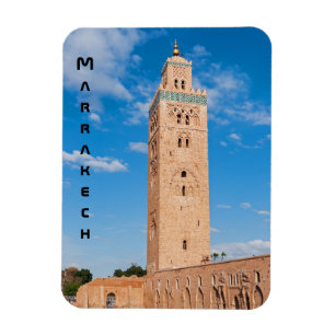 Koutoubia Mosque - Marrakech, Morocco Magnet