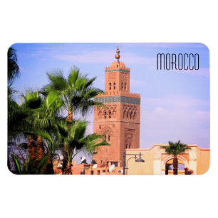 koutoubia mosque morocco magnet