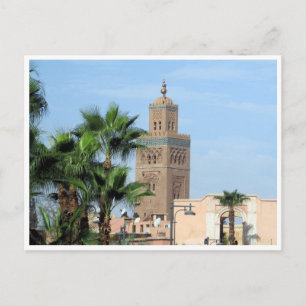 koutoubia mosque postcard