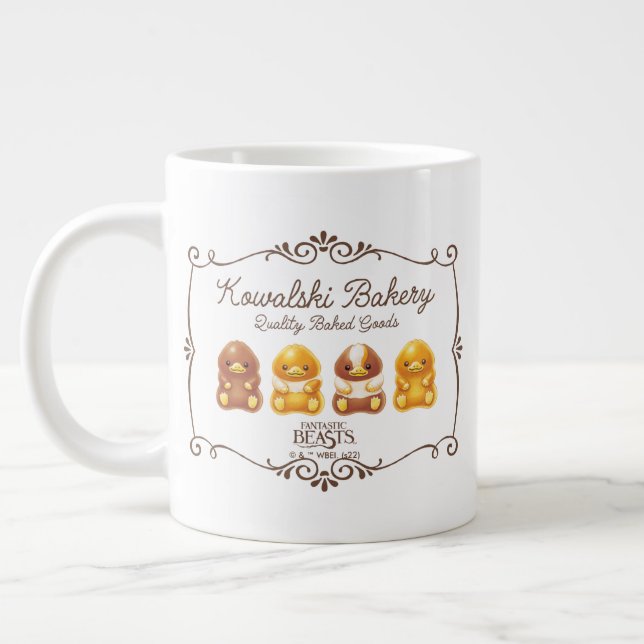 Kowalski Bakery - Baby Nifflers Large Coffee Mug (Left)