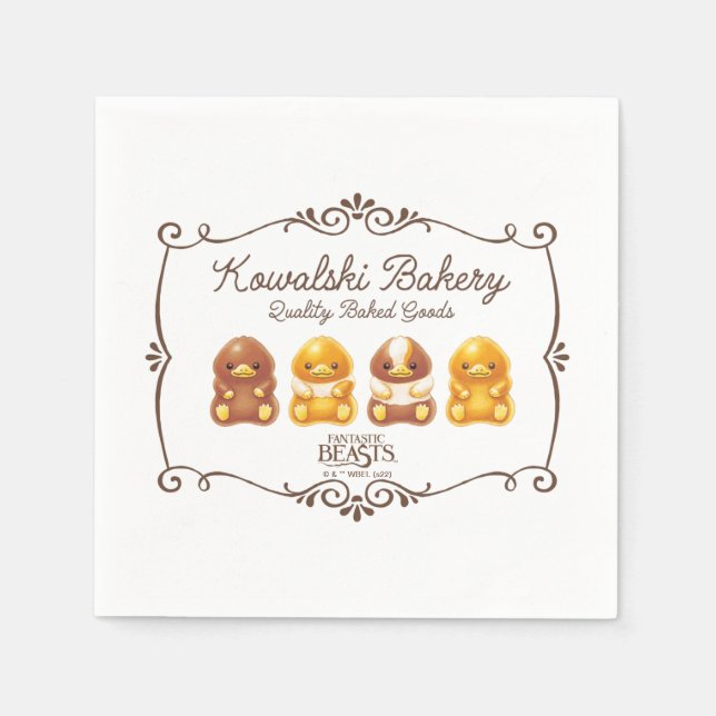 Kowalski Bakery - Baby Nifflers Napkin (Front)
