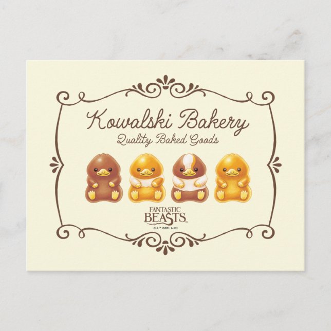 Kowalski Bakery - Baby Nifflers Postcard (Front)