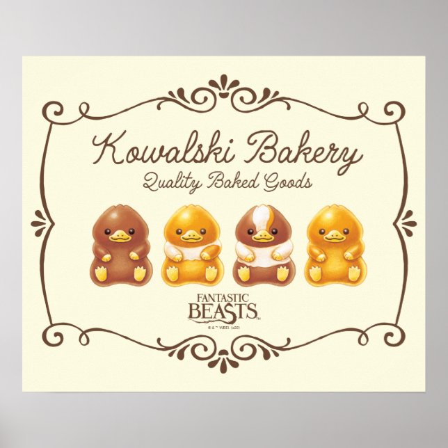 Kowalski Bakery - Baby Nifflers Poster (Front)