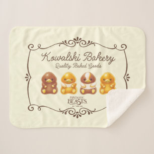 Kowalski Bakery - Baby Nifflers Sherpa Blanket