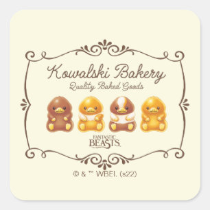 Kowalski Bakery - Baby Nifflers Square Sticker