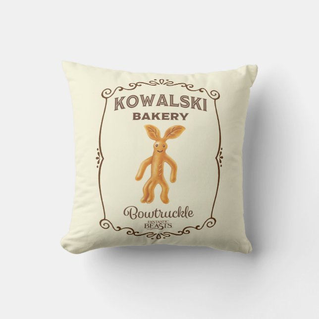 Kowalski Bakery - Bowtruckle Cushion (Front)