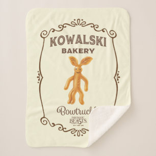 Kowalski Bakery - Bowtruckle Sherpa Blanket