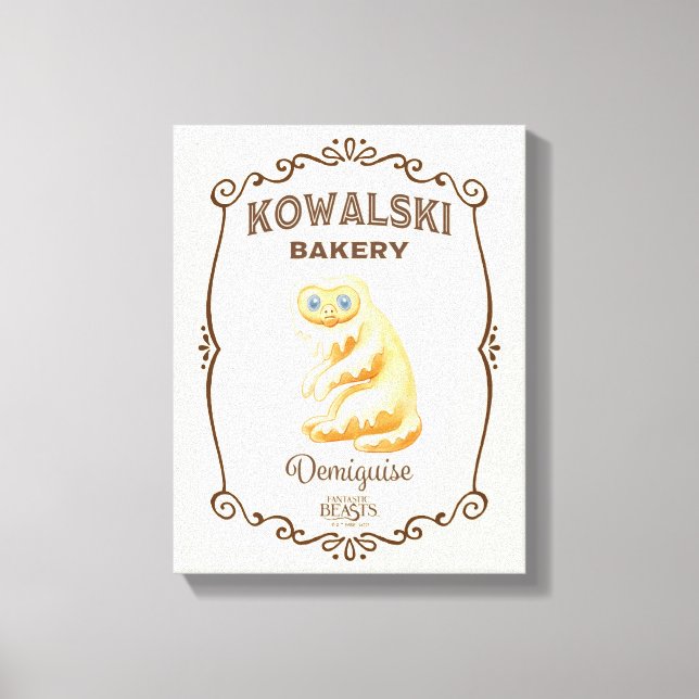 Kowalski Bakery - Demiguise Canvas Print (Front)