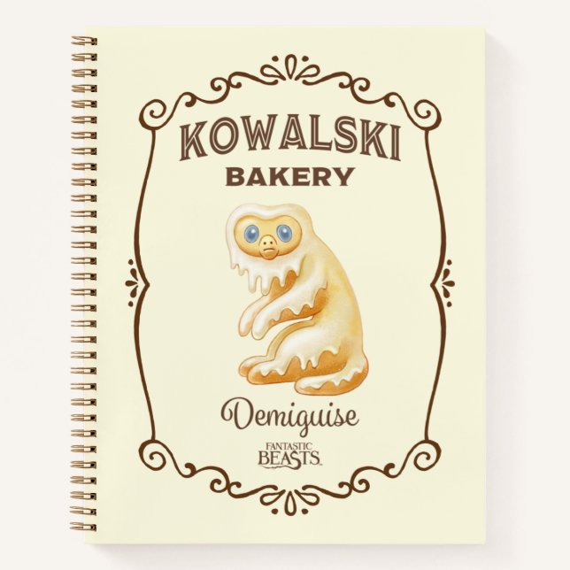 Kowalski Bakery - Demiguise Notebook (Front)