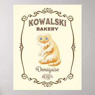 Kowalski Bakery - Demiguise Poster