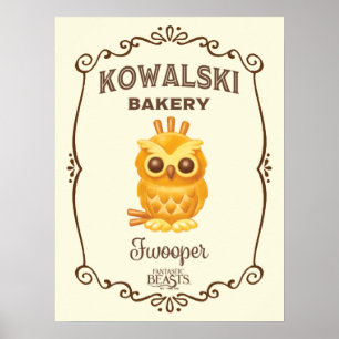 Kowalski Bakery Fwooper Poster